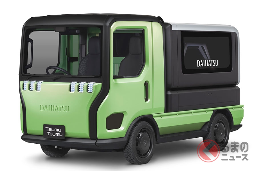 ダイハツの次世代軽トラック「TsumuTsumu」