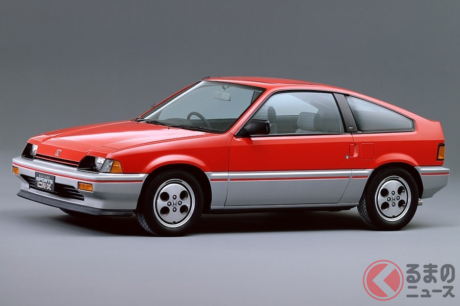 FFスポーツカーとして「シビック」と人気を二分した「バラードスポーツCR-X」