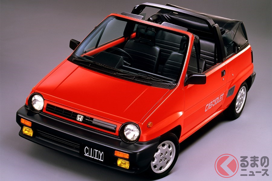 オープンカーとなっても優れたデザインをキープした「シティ カブリオレ」