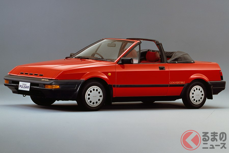 わずか100台限定で販売された「パルサーエクサ コンバーチブル」