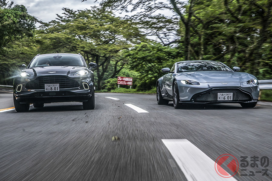 スーパースポーツと引けを取らないコーナリング性能を発揮するアストンマーティン「DBX」