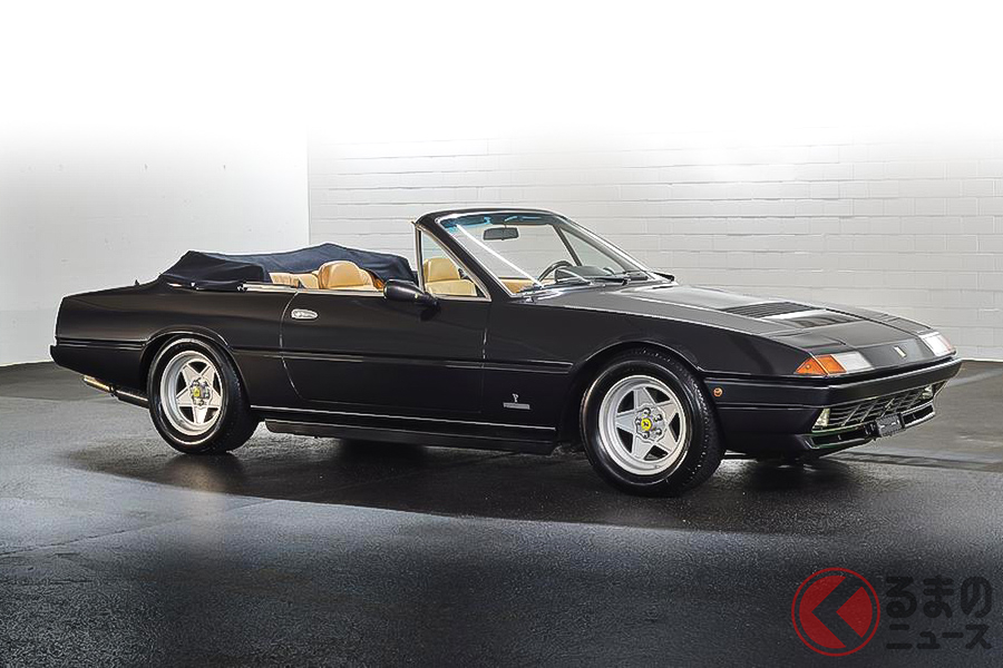 生産台数はたったの18台という激レアなフェラーリ「400i カブリオレ by パヴェージ」(C)Bonhams 2001-2020