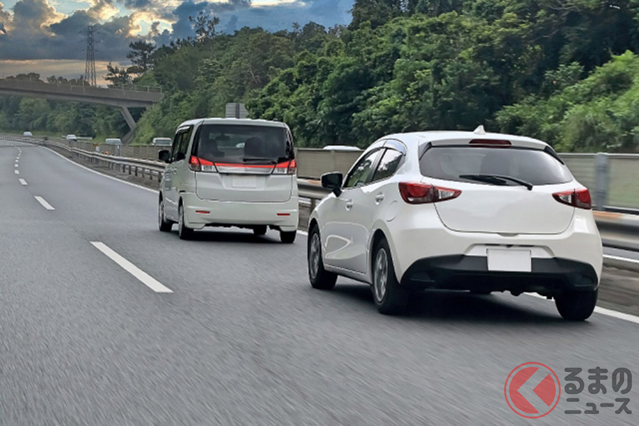 あおり運転のイメージ