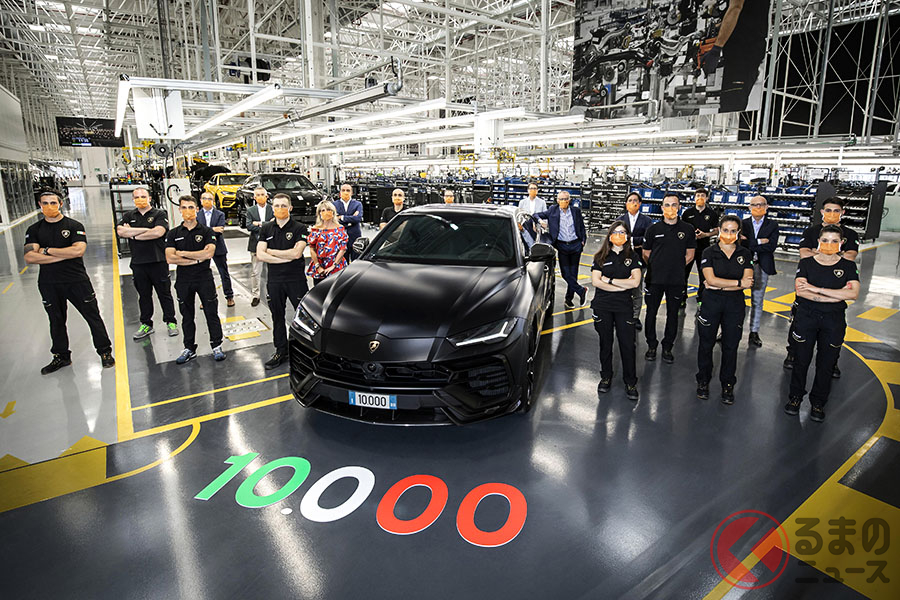 コロナ禍にあって、「ウルス」は生産台数1万台を達成した