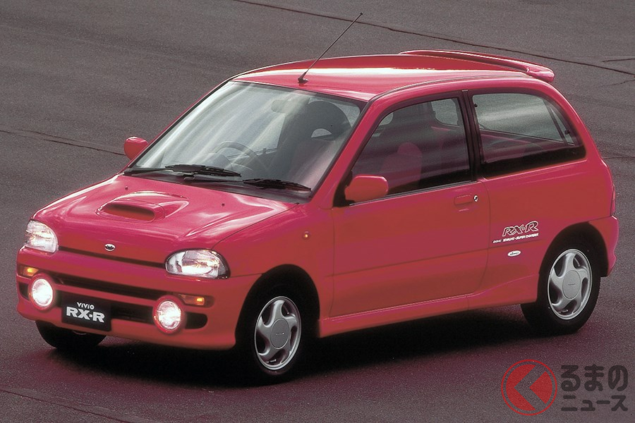 モータースポーツでも活躍した高性能モデルの「ヴィヴィオ RX-R」