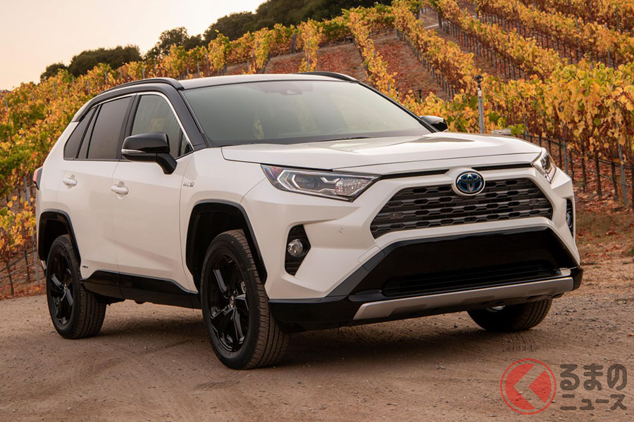 トヨタ「RAV4」XSEの外観