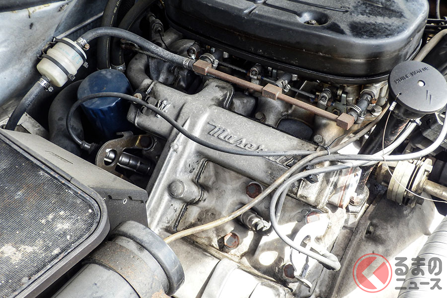 マセラティ製6気筒エンジンを積んだ「SM」