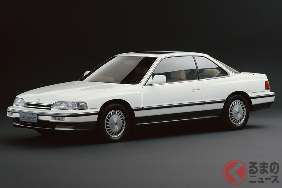 ホンダらしさあふれるラグジュアリークーペの「レジェンド 2ドアハードトップ」