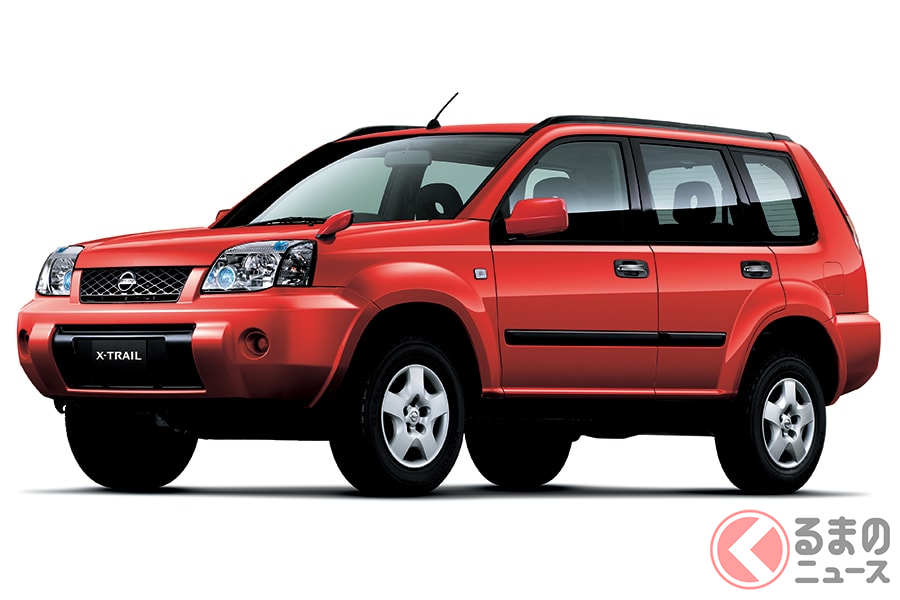 最強のSR型エンジンを搭載した初代「エクストレイル GT」(画像はスタンダードモデル)