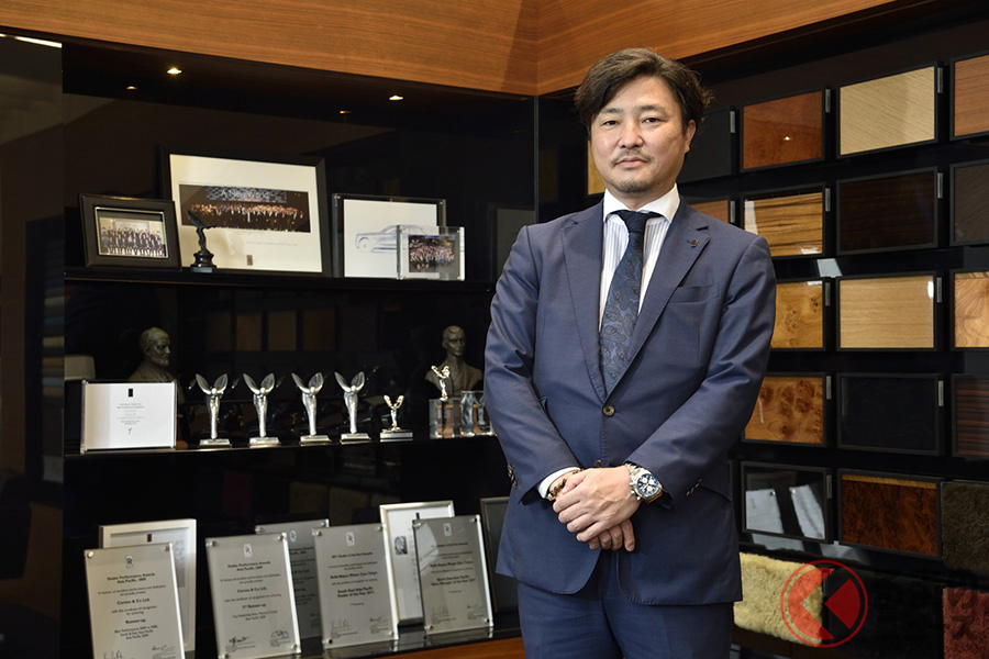 お話を伺ったロールス・ロイス・モーター・カーズ東京セールスマネージャーの原賢行氏