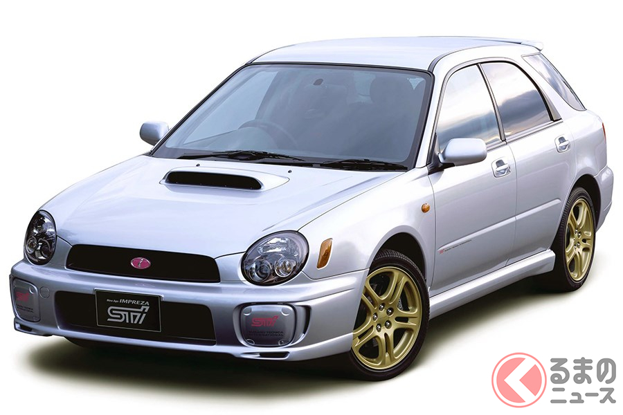 わずかな期間しか販売されなかった「インプレッサ スポーツワゴンSTi」