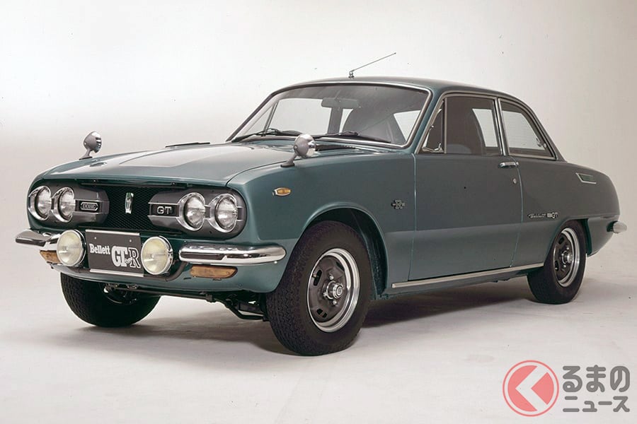 国産車でGTカーの元祖といわれる「ベレット」(画像はGT typeR)