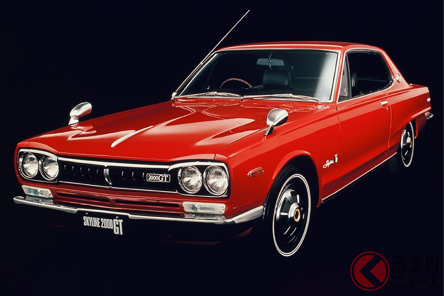 スタンダードなモデルのなかでも日産を代表するGTの3代目「スカイライン」