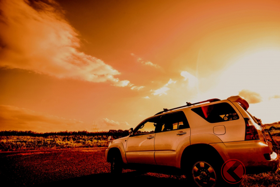 秋のドライブのイメージ