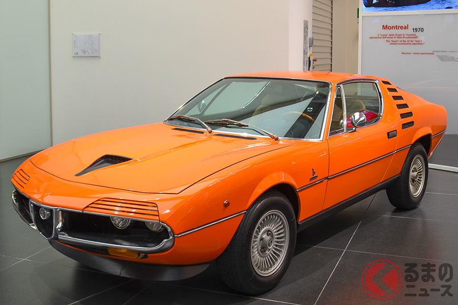 現在のムゼオ・ストーリコ・アルファロメオに展示される生産型