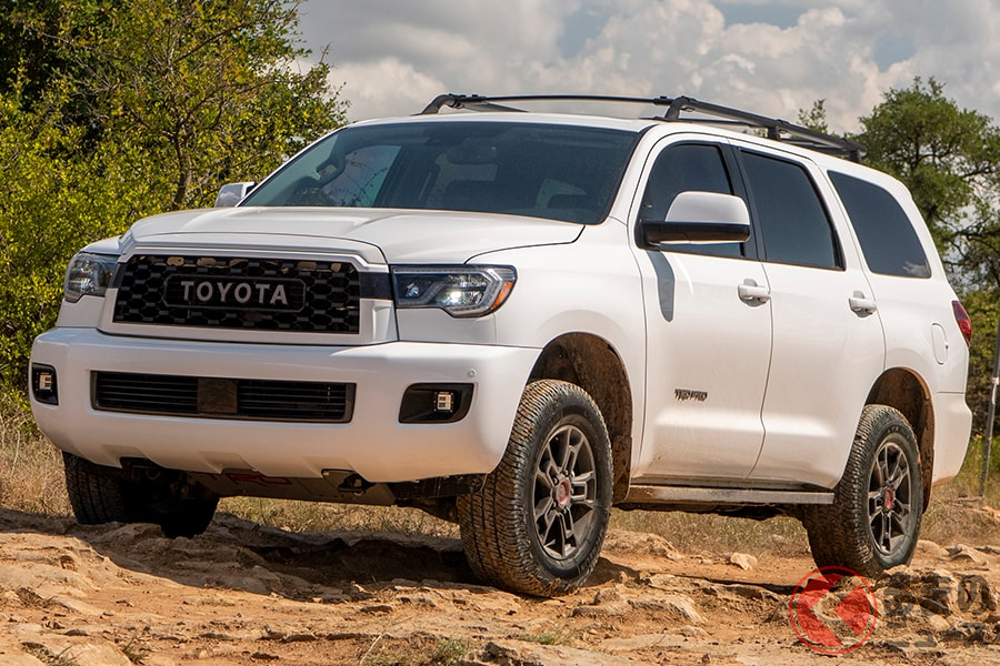 日本車のなかでも最大級のボディを誇るSUVの「セコイア」