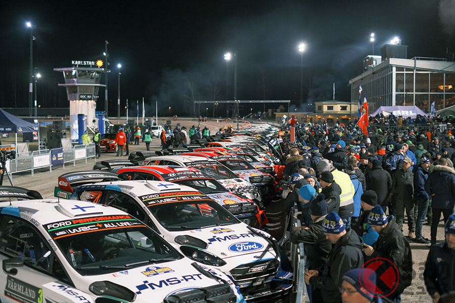 2月のWRCラリースウェーデン。スウェーデンはロックダウンなどの対策をおこなわず、集団免疫の獲得を目指した数少ない国。この頃はまだCovid-19なんてどこ吹く風みたいな雰囲気でした