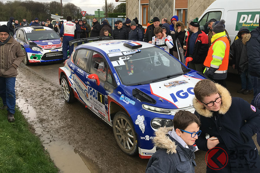 3月のフランスラリー選手権の開幕戦、Rallye du Touquetの様子。この頃にはすでに世界中で感染が拡大中。フランスに滞在中はなんとなくイヤ~な雰囲気が 迫りつつあるのを感じていました