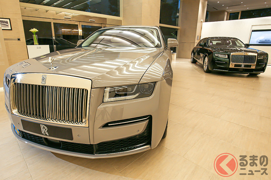 日本のディーラーとして初めて、ロールス・ロイス・モーター・カーズ東京にて新型「ゴースト」が展示された