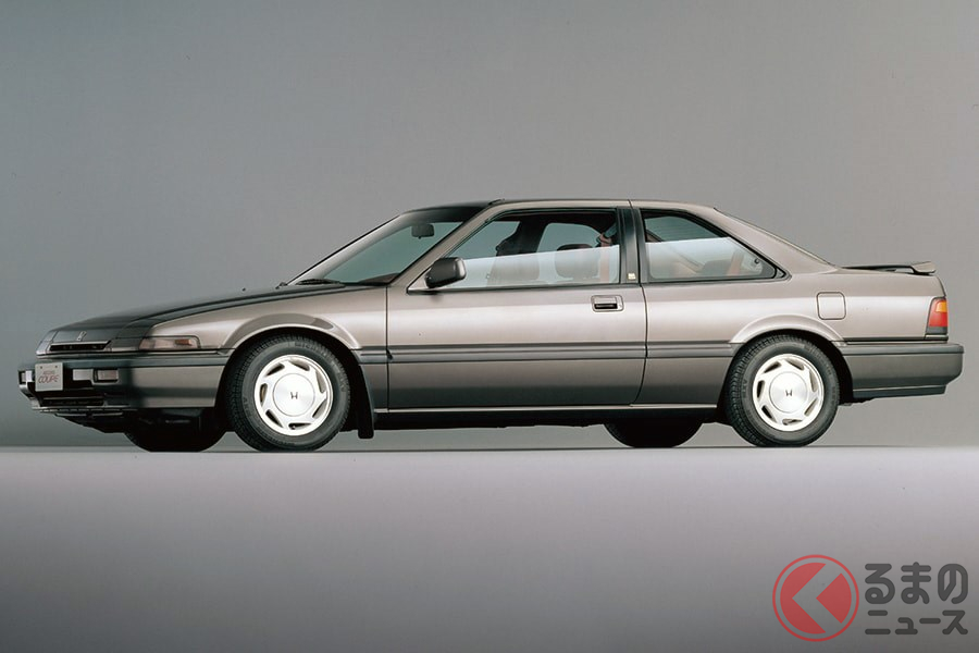 直線基調でも美しいフォルムを実現した初代「アコードクーペ」