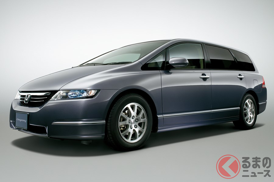 ミニバンの概念を覆した低さが特徴の3代目「オデッセイ」