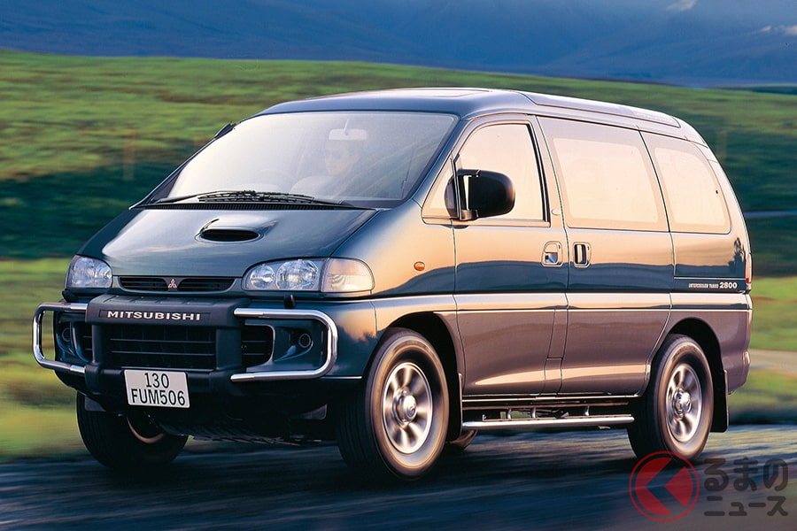 ミニバンで唯一の本格クロカン車として人気を博した「デリカスペースギア」