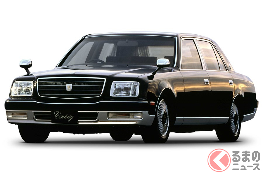 国産市販乗用車で唯一のV12エンジンを搭載した2代目「センチュリー」