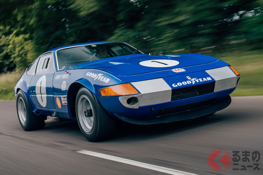 NARTがオーダーした25台のレース仕様デイトナのなかでも、もっとも最強として記憶されるフェラーリ「365 GTB/4デイトナ」(C)2020 Courtesy of RM Sotheby's