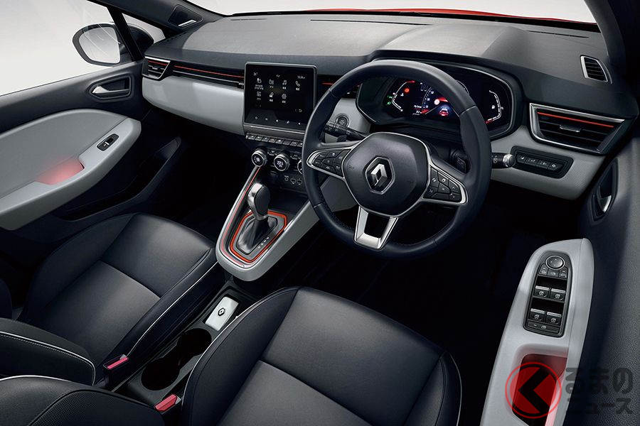 ルノー新型「ルーテシア」のインテリア