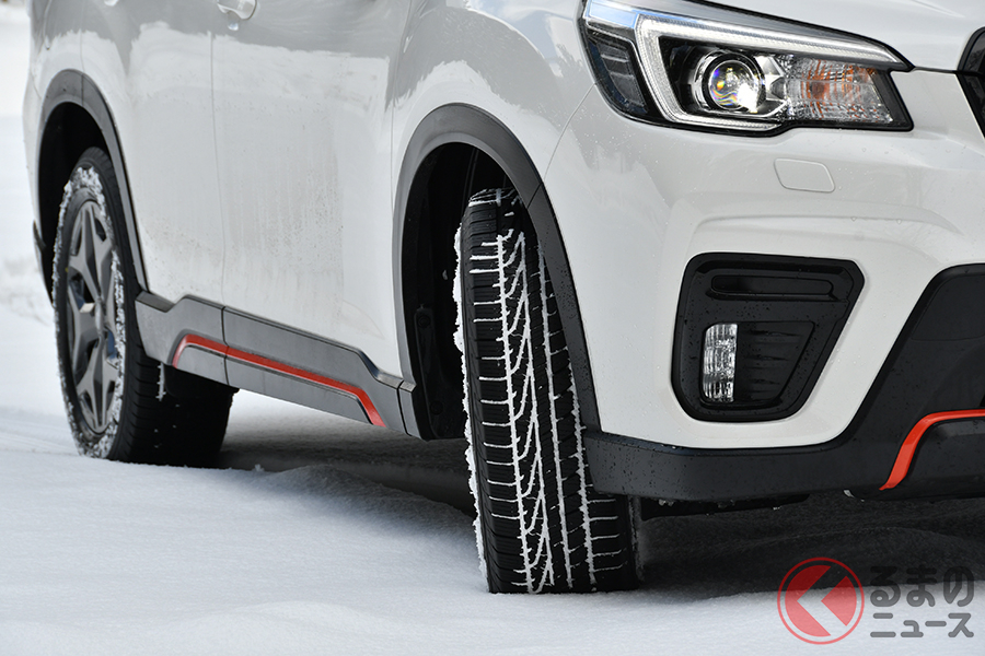 スノー路面であれば、オールシーズンタイヤでも十分に走ることができる