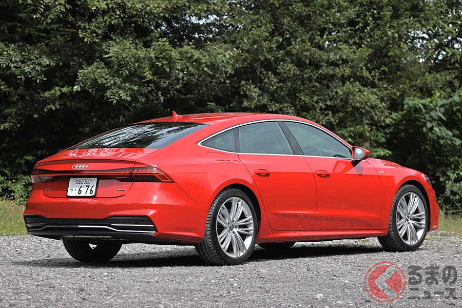 4ドアクーペスタイルが美しいA7スポーツバック