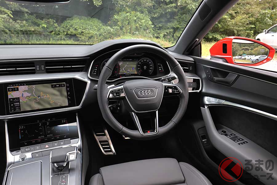 アウディ「A7スポーツバック」のインパネ