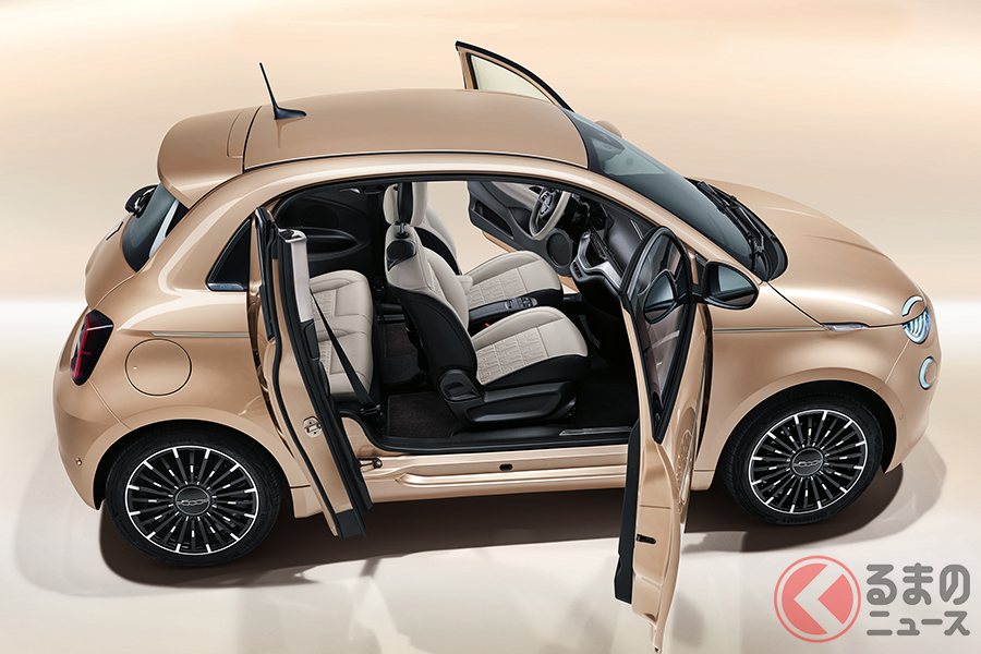 フィアット「500 3+1 ラ・プリマ」。日本未導入の新型500に登場した第3のボディだ