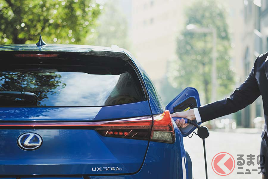 2020年10月22日に発表されたレクサスブランド初のEV「UX300e」