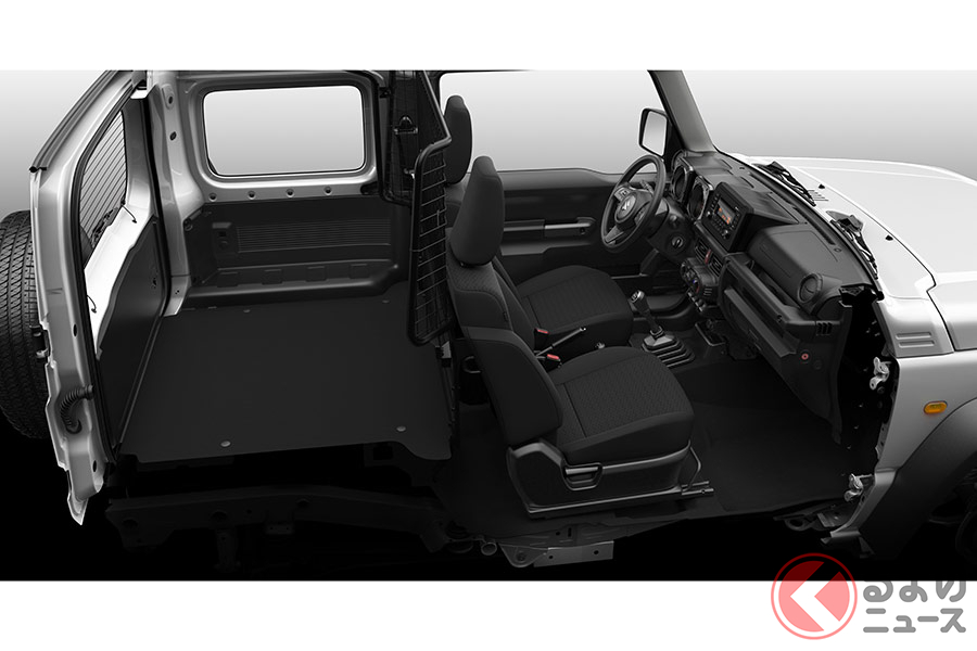 2人乗りジムニーが登場 商用車として登場した人気ジムニー 乗用車仕様との違いとは くるまのニュース 2人乗りジムニーが登場 商用車として登場した人気ジムニー 乗用車仕様との違いとは くるまのニュース