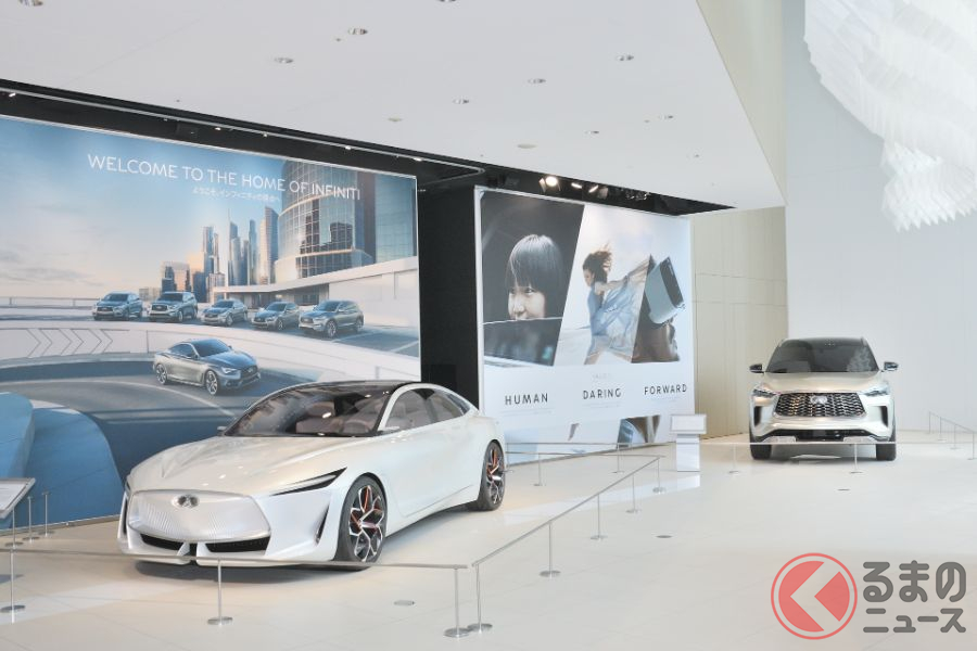 2020年に日産グローバル本社ギャラリーにて「インフィニティラウンジ」が開設した