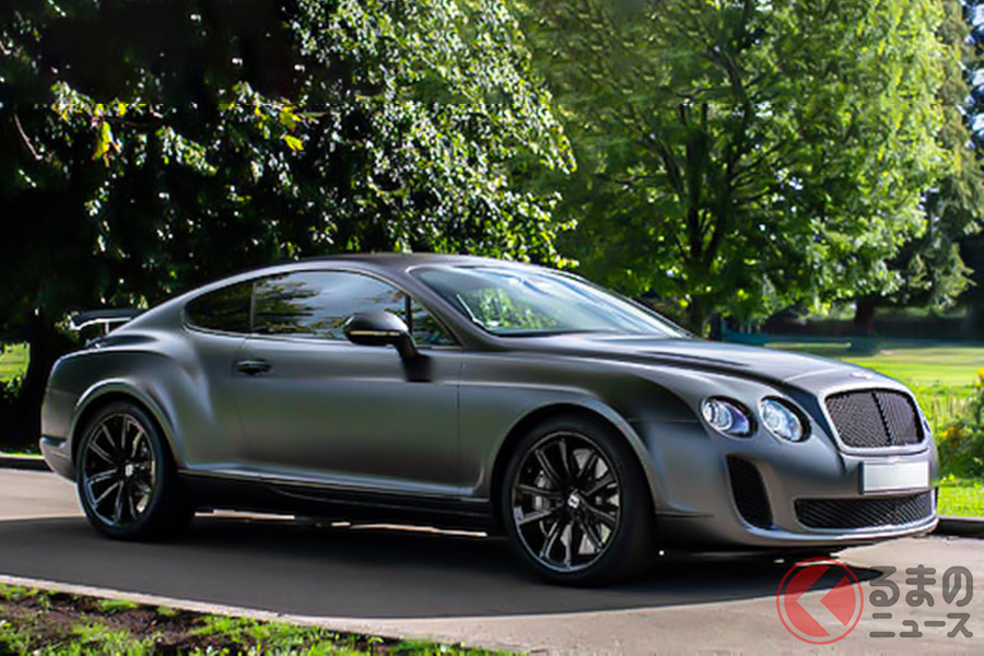 プロゴルファーのローリー・マキロイがオーナーだった「コンチネンタル・スーパースポーツ」は、見るからにハードコア仕様だ(C)Bonhams 2001-2020