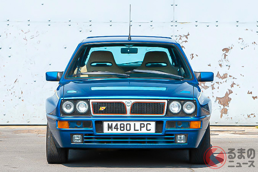 走行距離は19万kmだが、ランチア「デルタ」としては驚くような数字ではない。むしろ普段遣いされていたほうが、機関系は調子が良かったりする(C)Bonhams 2001-2020