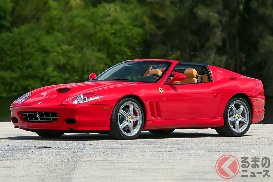 走行距離がわずか8700kmのフェラーリ「スーパーアメリカ」(C)2020 Courtesy of RM Sotheby's