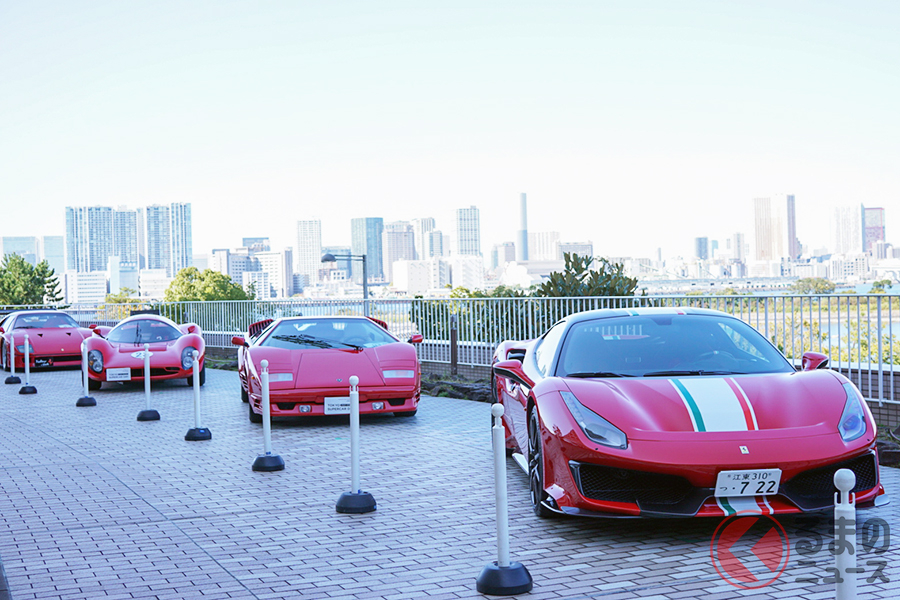 フェラーリもズラリと並ぶTOKYO SUPERCAR DAY2020