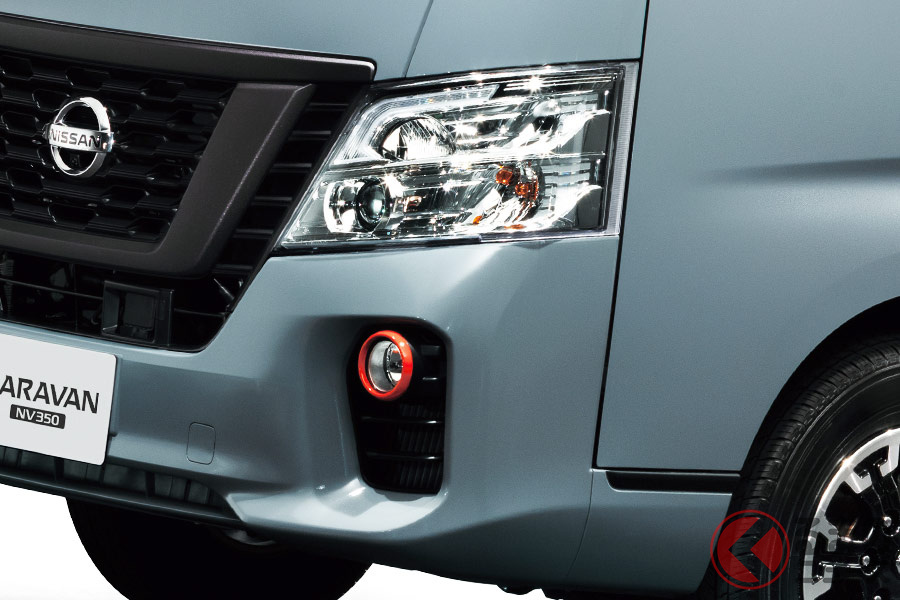 日産「NV350 キャラバン」の特別仕様車「ブラックギア」