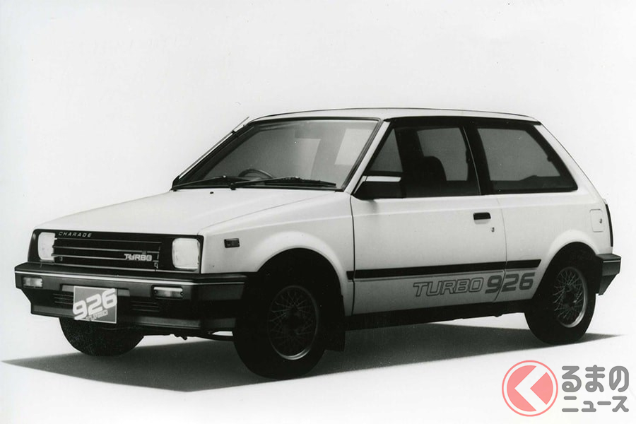 戦うマシンに変貌した特殊な限定車「シャレード926ターボ」