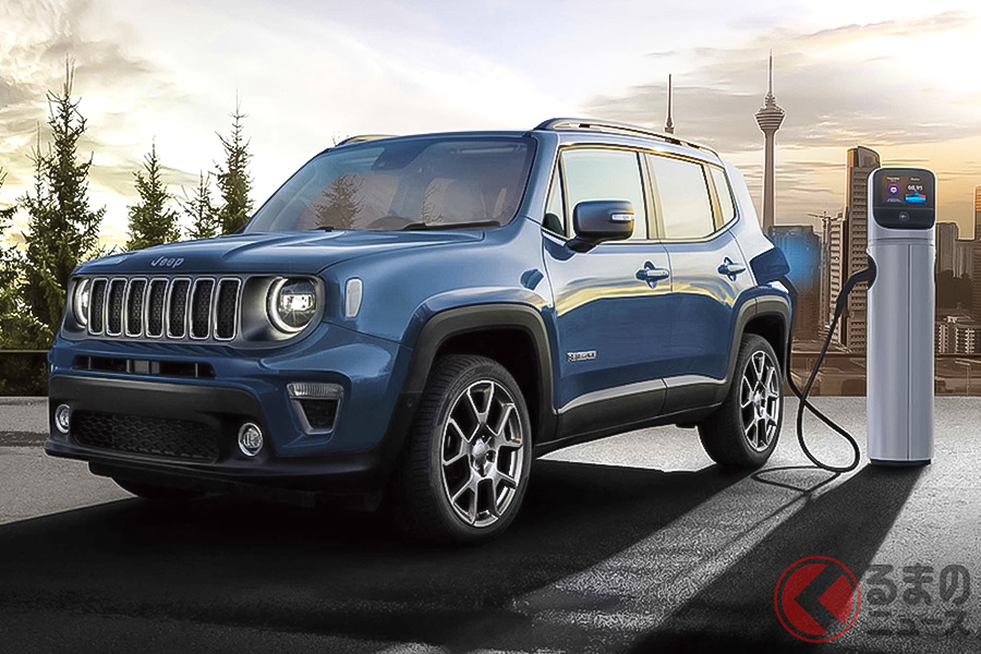 FCAジャパンとして初めて導入するPHEVである「レネゲード4xe」の注目度は高い