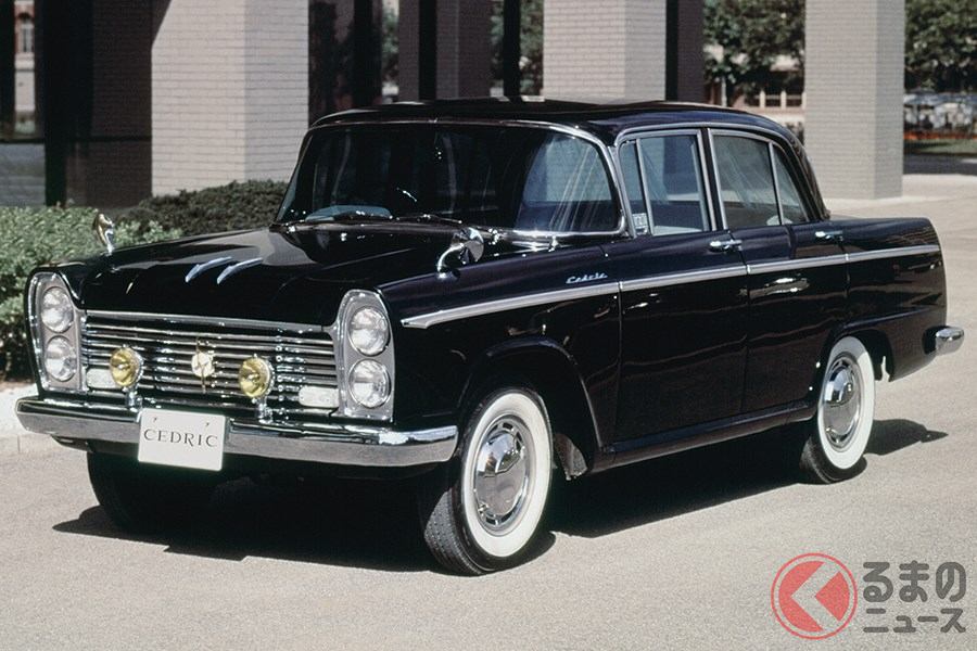 アメリカ車を強く意識したデザインの初代「セドリック」