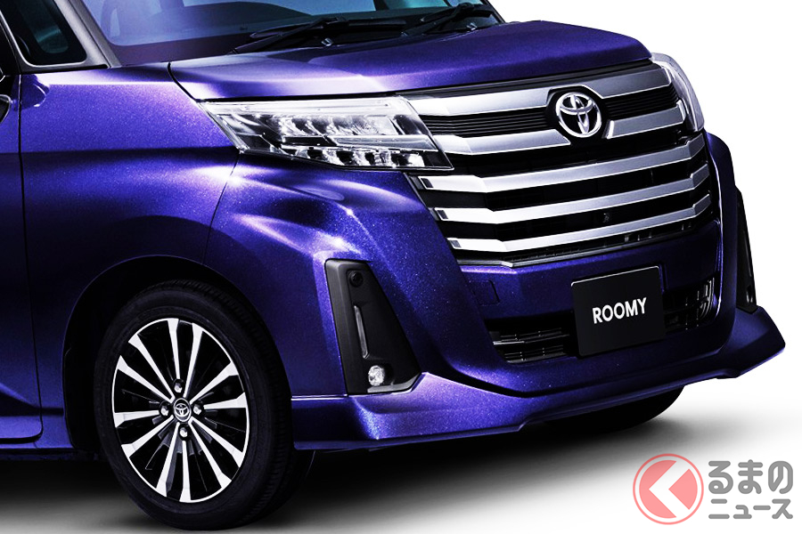 2020年10月の登録車販売台数ランキングで3位となったトヨタ「ルーミー」