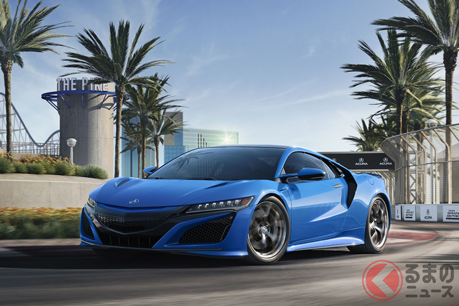 ホンダ新型 Nsx が登場 青過ぎる21年モデルは何が変わった くるまのニュース