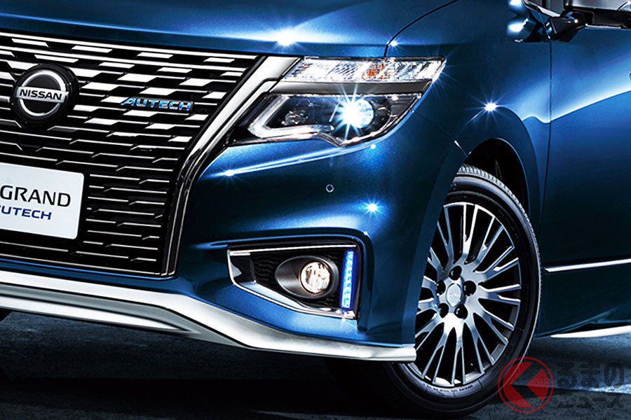 「AUTECH」ブランドのフラッグシップモデルとなる日産「エルグランド AUTECH」