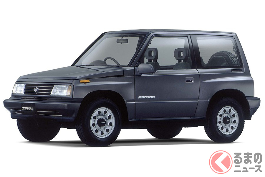 スタイリッシュで都会的なクロカン車としてデビューした「エスクード」