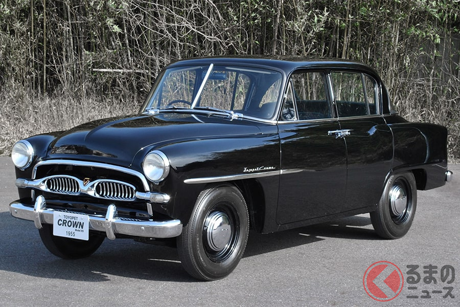すべての歴史はここから始まった! 1955年発売の「トヨペット・クラウン」