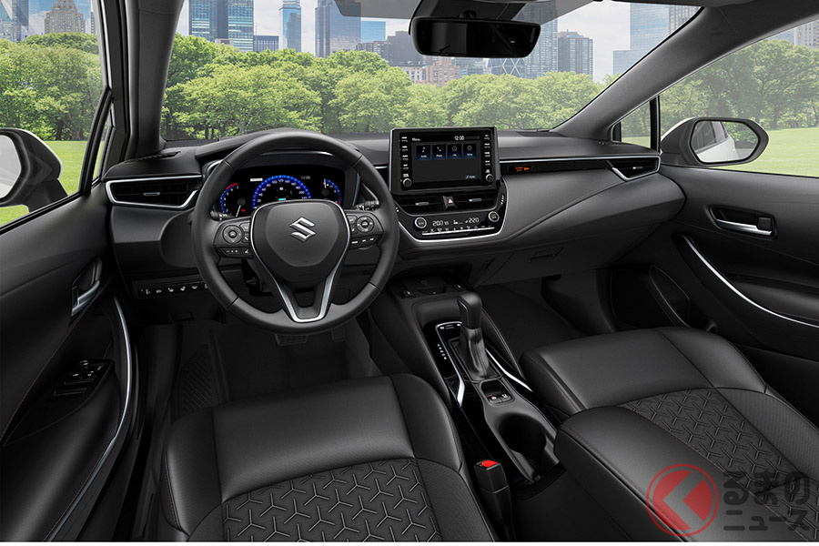 スズキ 新型「スウェイス」の内装